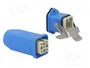 HARTING Conector HDC Han® Ex Macho y Hembra 8 Pines