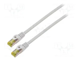 LANBERG Cable de red Cat 6a S/FTP 2m Gris RJ45