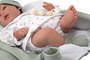 Muñecas Arias Muñeca Reborn 45 cm Paulina con Manta