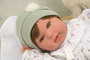 Muñecas Arias Muñeca Reborn 45 cm Paulina con Manta