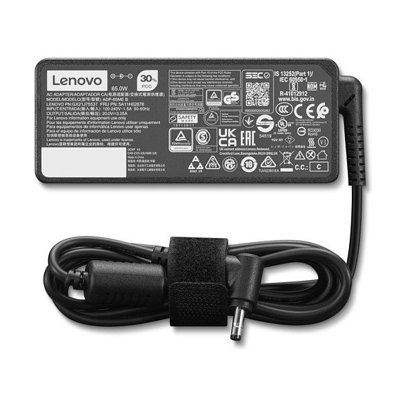Lenovo 4X21K07722 Adaptador de corriente 65 W Negro Lenovo 4X21K07722 Adaptador de corriente 65 W Negro