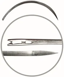 Covetrus Agujas Sutura 3-8 Rc 45 Ojo Doble 12Ud Acero Especial Endurecido