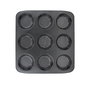 Quttin Molde para 9 Tartaletas Perforado 32x30x3,2 cm (8 Unidades)