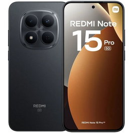 Xiaomi Redmi Note 15 Pro 5G 6,83" 12GB RAM 512GB ROM AMOLED 120Hz 200MP OIS IP68 Black