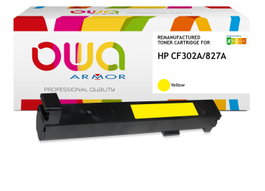 ARMOR ALL Cartucho de tóner compatible para HP CF302A Amarillo K15705OW