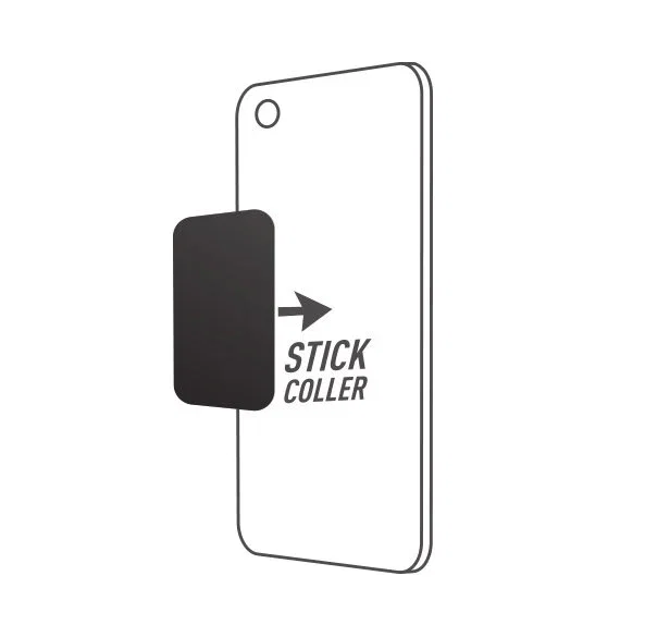 Mobilis U.FIX Soporte Pasivo para Coche para Teléfono Móvil/Smartphone Negro - Soporte para Rejilla de Ventilación