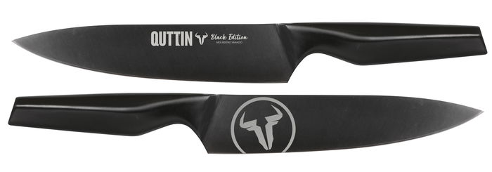 Quttin Cuchillo Cocinero 20 cm Black Edition (8 Unidades)