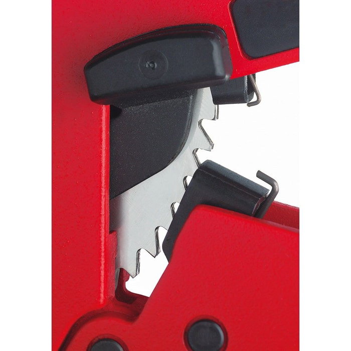 Super Ego Tijera Rucut para Plástico 42 mm Fabricadas con Aluminio de Primera Fusión, Diseño Ergonómico, Cuchilla de Acero Inoxidable, Cierre de Seguridad