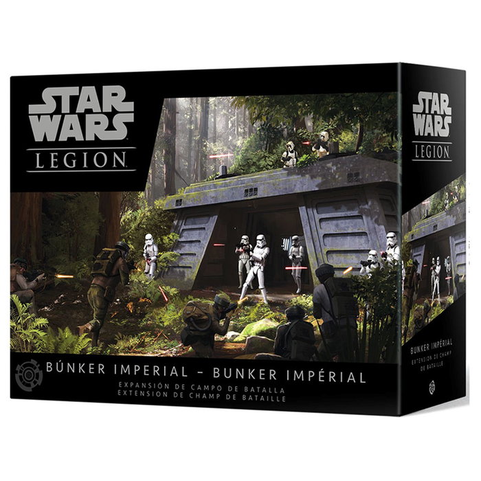 Fantasy Flight Games Star Wars: Legión Expansión Escenográfica Búnker Imperial con Escenario y Cartas de Batalla - SWL Búnker - Juego de Miniaturas en Español Fantasy Flight Games Star Wars: Legión Expansión Escenográfica Búnker Imperial con Escenario y Cartas de Batalla - SWL Búnker - Juego de Miniaturas en Español