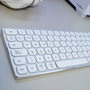 COOLBOX Moonlight Key B431 Teclado Inalámbrico Retroiluminado Blanco/Plateado