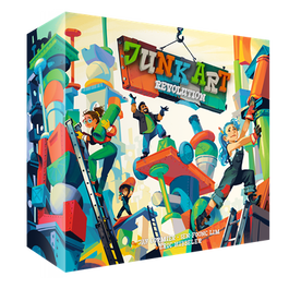 Ludonova Junk Art Revolution LDNV520001 - Juego de Mesa Creativo, 2-6 Jugadores, 30 Min, Edad 8+, Bilingüe Español/Inglés