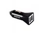 Approx APPUSBCAR31B Cargador de Coche 2 Puertos USB 3.1A Total 5V para Smartphone, Tablet, GPS, Reloj Negro y Gris
