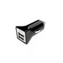 Approx Cargador Dual USB para Coche 3.1A Negro