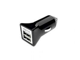 APPROX Cargador Doble USB para Coche (Negro)