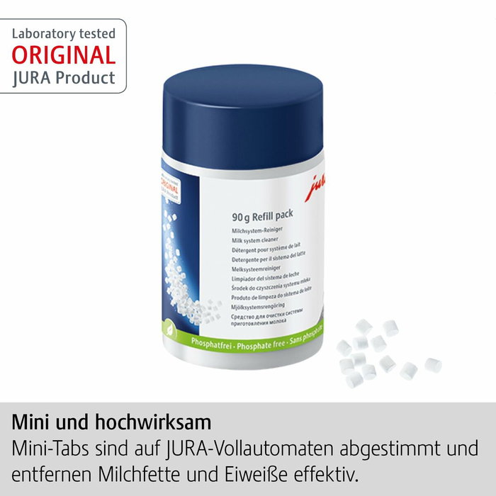 Jura Recambio de detergente para capuchino para el sistema de leche