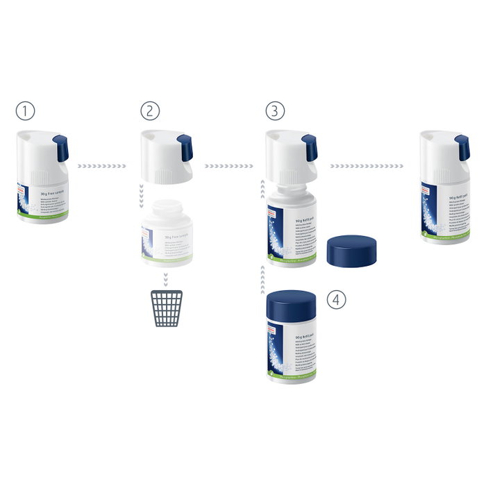 Jura Milk System Cleaner Mini Tabs 90 g Jura Milk System Cleaner Mini Tabs 90 g
