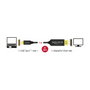 DeLOCK Cable USB Type-C a DisplayPort (DP Alt Mode) 4K 60 Hz 1 m Coaxial 83709