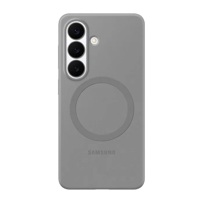 Samsung Funda Silicone Magnet para Galaxy S26, Gris