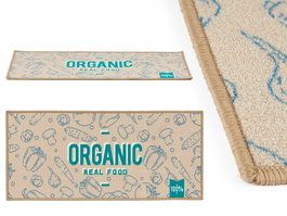 Kinvara Alfombra Multiusos Organic 40x90 cm Azul, Beige, Verde (Set de 24)