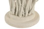 DKD Home Decor Lampara Sobremesa Mediterraneo Blanco 25 x 40 x 25 cm (4 Unidades)