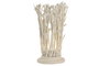 DKD Home Decor Lampara Sobremesa Mediterraneo Blanco 25 x 40 x 25 cm (4 Unidades)