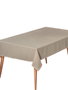 L'essentiel linge de maison Mantel Plain 160 Beige Poliéster 155x160 cm