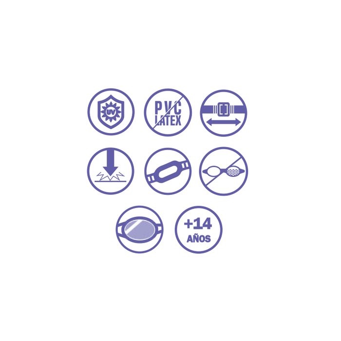 Bestway Natacion Silicona Adulto Antivaho Color Surtido +14 Años Playa y Piscina 21130