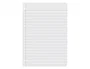 Liderpapel Recambio A4 100 hojas 60gr pauta 5ª 2.5mm con margen 4 taladros
