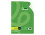 Liderpapel Recambio A4 100 hojas 60gr pauta 5ª 2.5mm con margen 4 taladros