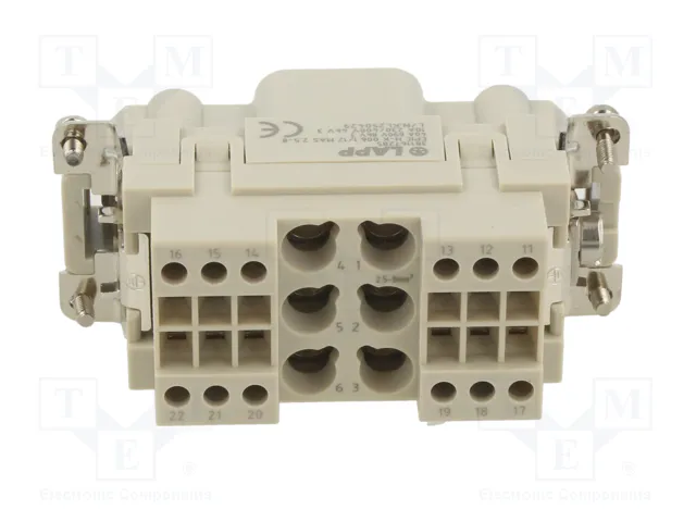 LAPP Conector Industrial EPIC® H-K 006.1/12 MAS 2.5-8 tipo HDC