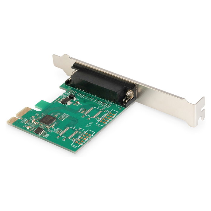 Digitus Tarjeta Paralela PCIe 1x con Interfaz Serial para PC