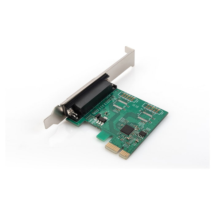 Digitus Tarjeta Paralela PCIe 1x con Interfaz Serial para PC