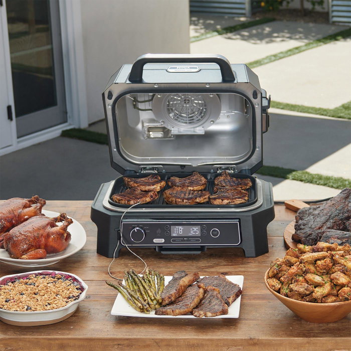 Ninja Woodfire Pro XL OG850EU Barbacoa y Ahumador Eléctrico