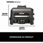 Ninja Woodfire Pro XL OG850EU Parrilla Eléctrica Negra