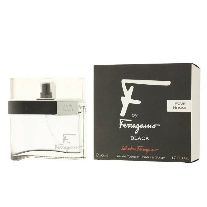 Salvatore Ferragamo F by Ferragamo Black Eau de Toilette 50 ml Spray Salvatore Ferragamo F by Ferragamo Black Eau de Toilette 50 ml Spray