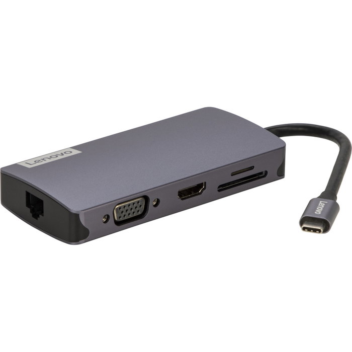 Lenovo GX91M73946 Lenovo 150 USB-C Travel Dock Gris Lenovo GX91M73946 Lenovo 150 USB-C Travel Dock Gris