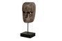 DKD Home Decor Figura Máscara Tribal en Hierro y Suar 67x32x7 cm