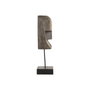 DKD Home Decor Figura Máscara Tribal en Hierro y Suar 67x32x7 cm