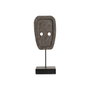 DKD Home Decor Figura Máscara Tribal en Hierro y Suar 67x32x7 cm