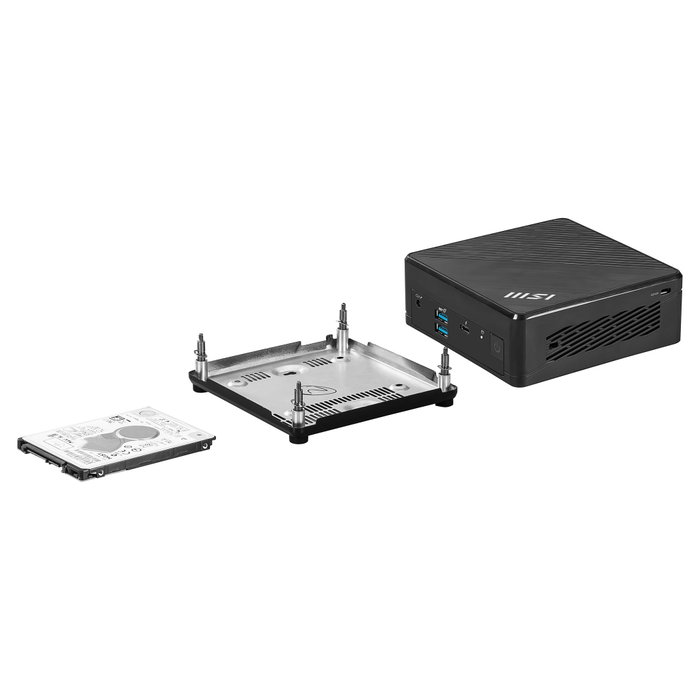 MSI Cubi 5 12M-262BEU Mini PC barebone Negro