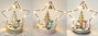 DKD Home Decor Figura MDF LED Estrella Surtido de 3 Colores