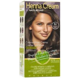NATURTINT Tinte Henna Cream 5.0 Castaño Claro sin amoniaco 60ml + Mascarilla Quinoa 50ml