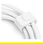 Digitus Cable USB 2.0 Tipo C a USB-A de Silicona Blanco 2m
