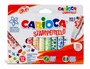 Carioca Rotulador Stamperello Caja 12 Unidades Colores Surtidos Punta Gruesa