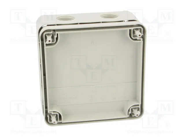 OBO BETTERMANN Caja de conexiones B 9/T Gris claro OBO BETTERMANN Caja de conexiones B 9/T Gris claro