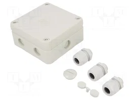 OBO BETTERMANN Caja de conexiones B 9/T Gris claro