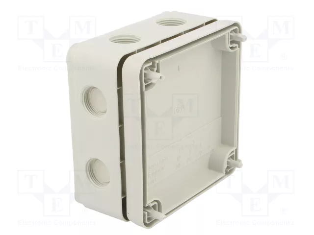 OBO BETTERMANN Caja de conexiones B 9/T Gris claro OBO BETTERMANN Caja de conexiones B 9/T Gris claro