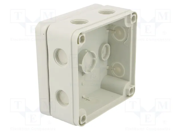 OBO BETTERMANN Caja de conexiones B 9/T Gris claro OBO BETTERMANN Caja de conexiones B 9/T Gris claro