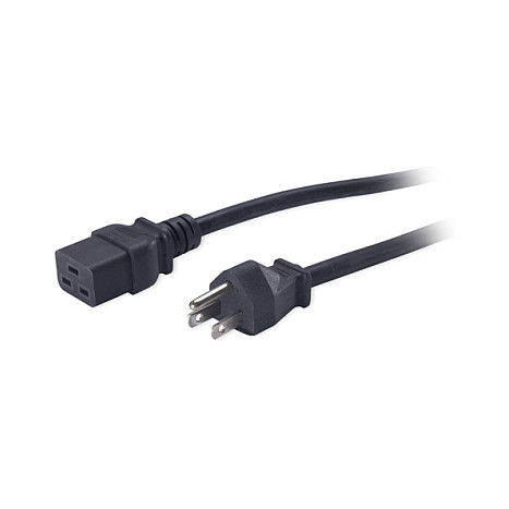 APC Cable de Alimentación Pwr Cord 15A 120V C19 a Schuko 5-15P 2.5m Negro APC Cable de Alimentación Pwr Cord 15A 120V C19 a Schuko 5-15P 2.5m Negro