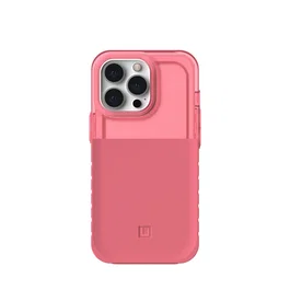 Urban Armor Gear Funda Protectora Dip para iPhone 13 Pro (6,1 pulgadas), Compatible con Magsafe, Rosa